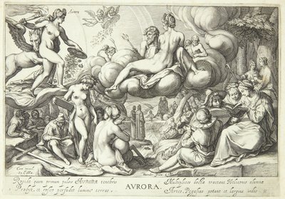 Morgen, Auroras tid av Jacob Matham