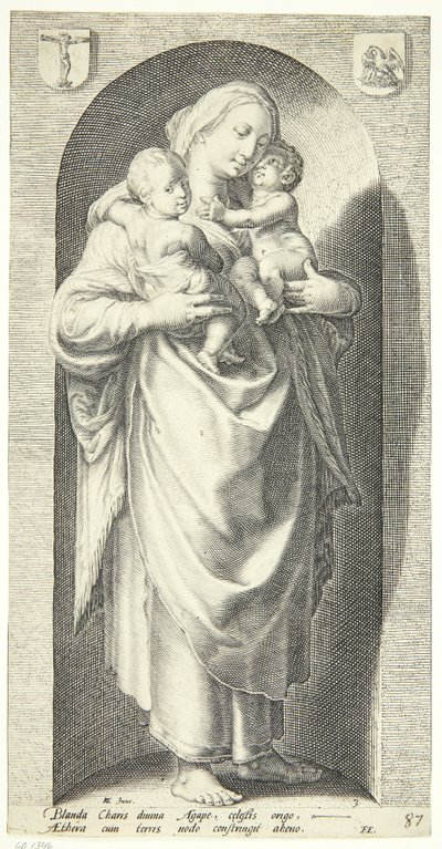Veldedighet av Jacob Matham