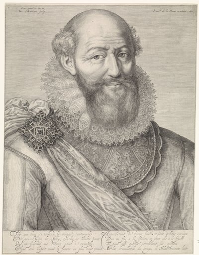 Portrett av Maximilien de Béthune av Jacob Matham