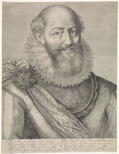 Portrett av Maximilien de Béthune av Jacob Matham
