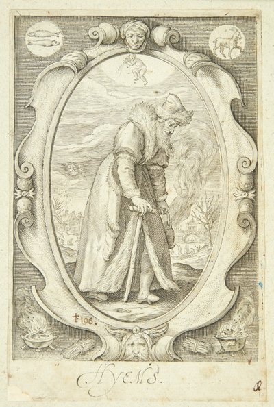 Vinter av Jacob Matham