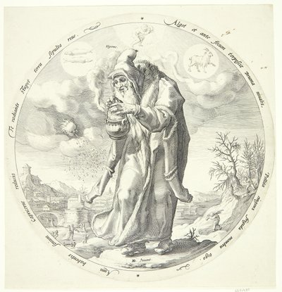 Vinter av Jacob Matham