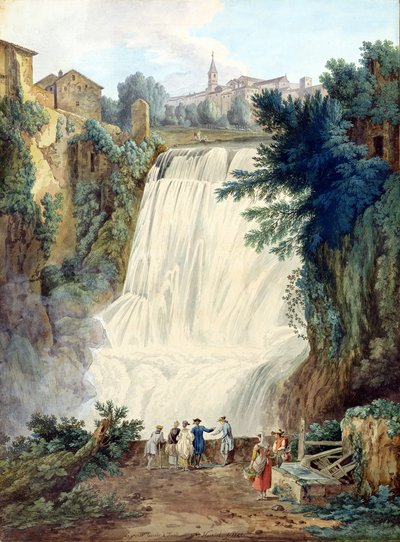 Fallene ved Tivoli av Jacob Philippe Hackert