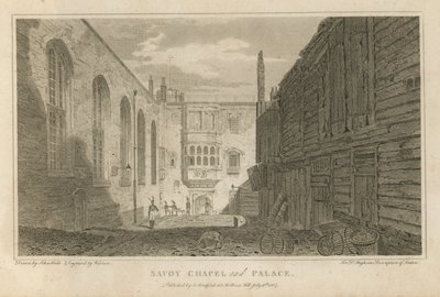 Savoy kapell og palass av Jacob Schnebbelie