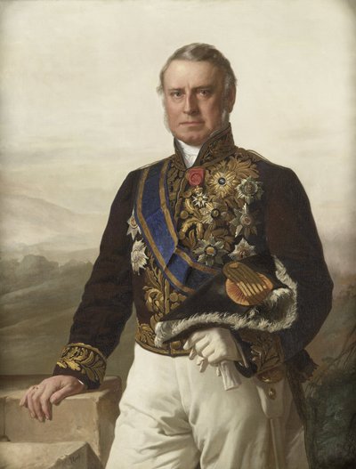 Charles Ferdinand Pahud (1803-73). Generalguvernør (1855–61) av Jacob Spoel