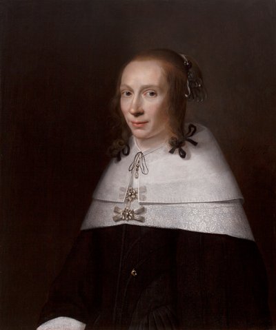 Portrett av en ung kvinne, 1654 av Jacob Willemsz Delff