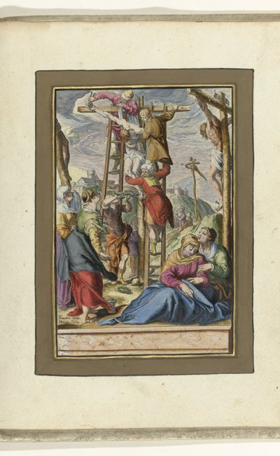 Korstaking Passion of Christ (serietittel) av Jacob de Gheyn (II)