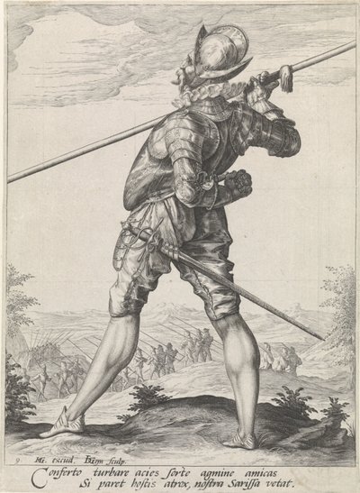 Pieker Offiserer og soldater (serietittel) av Jacob de Gheyn (II)