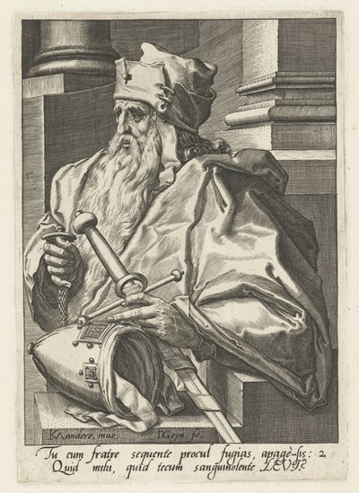 Stamfar Levi Israels forfedre (serietittel) The Twelve Sons of Jacob (serietittel) av Jacob de Gheyn (II)