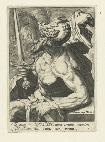 Stamfar Simeon Israels forfedre (serietittel) The Twelve Sons of Jacob (serietittel) av Jacob de Gheyn (II)