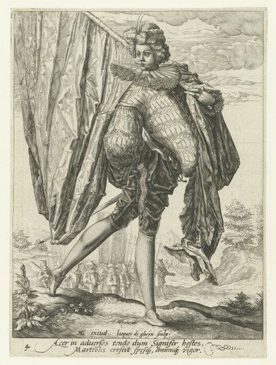 fenrik Offiserer og soldater (serietittel) av Jacob de Gheyn (II)