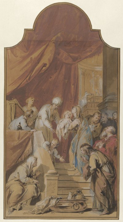 Oppdraget i tempelet av Jacob de Wit