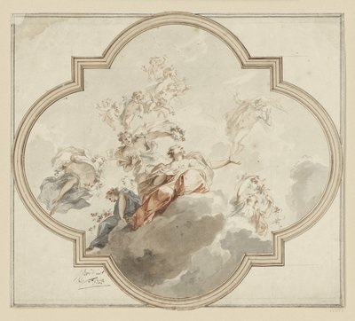 Takutkast: Zefyr og Flora av Jacob de Wit