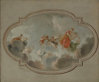 Flora og Zephyr, 1743. av Jacob de Wit