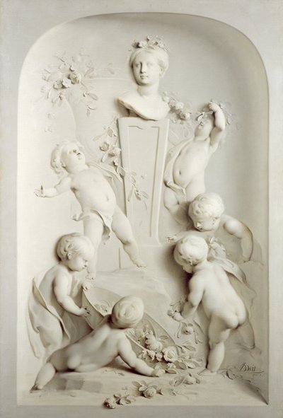 Våren, 1751 av Jacob de Wit