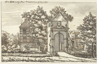 The Knightly House Nieuwestijn (tittel på objekt) av Jacob van Liender
