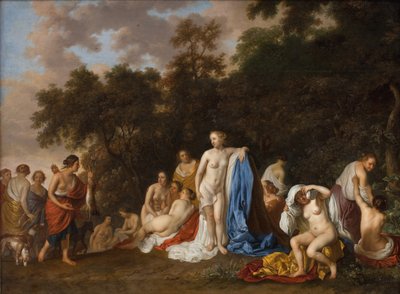 Diana og nymfene hennes av Jacob van Loo
