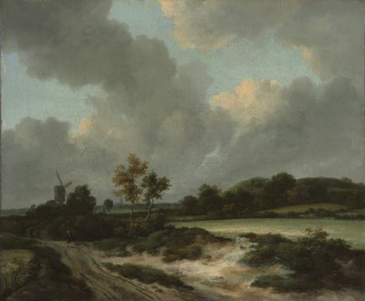 Kornmarker, midten av eller slutten av 1660-årene. av Jacob van Ruisdael