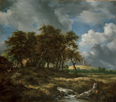 Landskap nær Muiderberg, tidlig på 1650-tallet av Jacob van Ruisdael