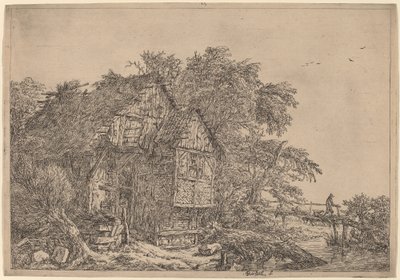 Den lille broen av Jacob van Ruisdael