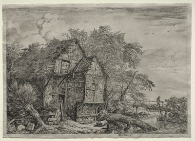 Den lille broen av Jacob van Ruisdael