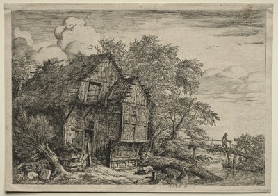 Den lille broen av Jacob van Ruisdael