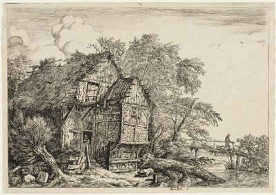 Den lille broen av Jacob van Ruisdael