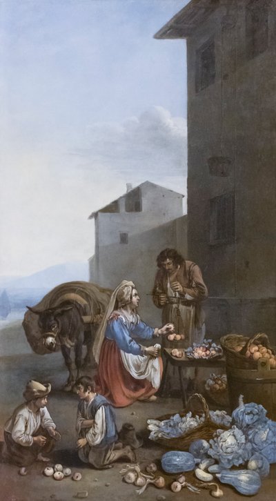 fruktselger av Jacob van Staverden