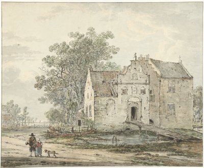 IJzendoorn slott i Betuwe av Jacob van Strij