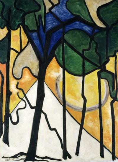 Wood, 1914 av Jacoba Berendina van Heemskerck van Beest