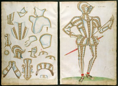 Suit of Armor for My Lorde Skrope, fra `An Elizabethan Armourer