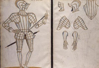 Rustningsdrakt for Sir Christopher Hatton, 1589 av Jacobe Halder