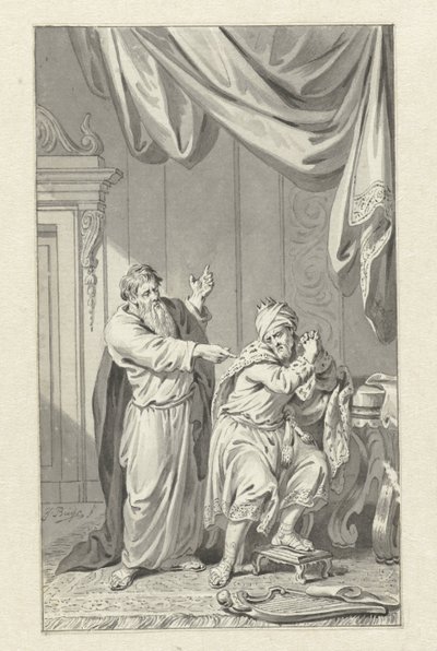 David og Nathan av Jacobus Buys