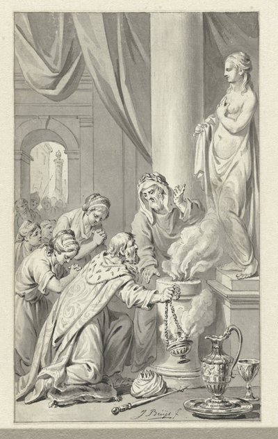 Salomos avgudsdyrkelse av Jacobus Buys