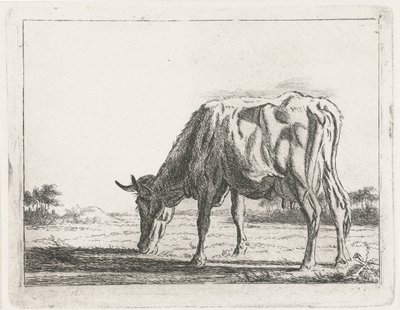 beitende ku av Jacobus Cornelis Gaal