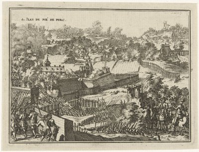 Erobringen av S. Jean de Pié de Porc av Jacobus Harrewijn