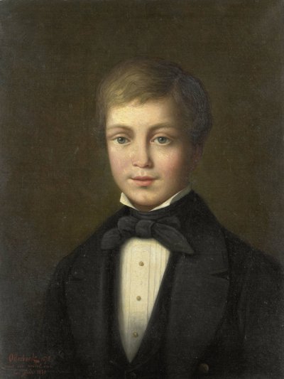 Jacob van Eeghen (1818-34). I en alder av tolv av Jacobus Hermanus Otterbeek