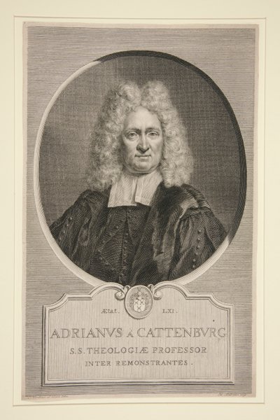 Adrianus til Cattenburg av Jacobus Houbraken
