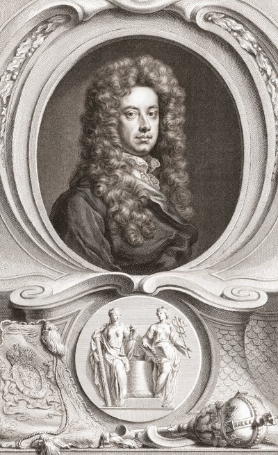John Somers, 1. Baron Somers av Jacobus Houbraken
