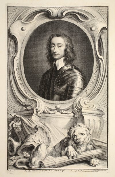 Portrett av generalløytnant Fleetwood, illustrasjon fra 