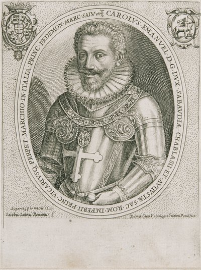 Carl Emmanuel I av Savoy av Jacobus Laurus