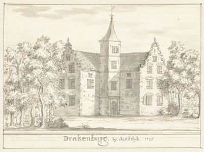 Slottet Drakenburg nær Soestdijk av Jacobus Stellingwerff