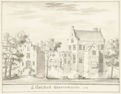 Slottet Groenewoude nær Woudenberg, i 1382 