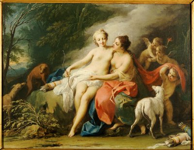 Jupiter og Callisto av Jacopo Amigoni