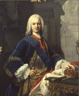 Portrett av Ferdinando IV, konge av Spania (1711-59) (olje på lerret) av Jacopo Amigoni