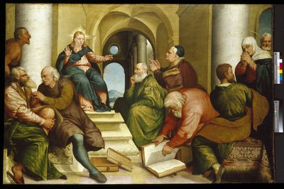 Kristus blant legene, 1500-tallet av Jacopo Bassano