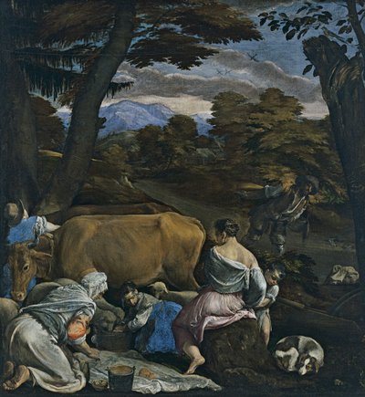 Lignelsen om såmannen av Jacopo Bassano il vecchio