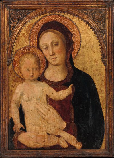 Madonna og barn, sannsynligvis 1440-tallet. av Jacopo Bellini