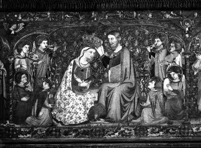 The Coronation of the Virgin, et alter frontal av Jacopo Cambi