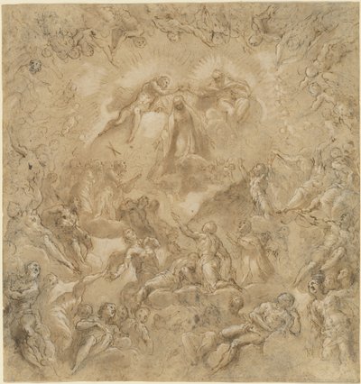 Jomfruens kroning av Jacopo Palma il Giovane